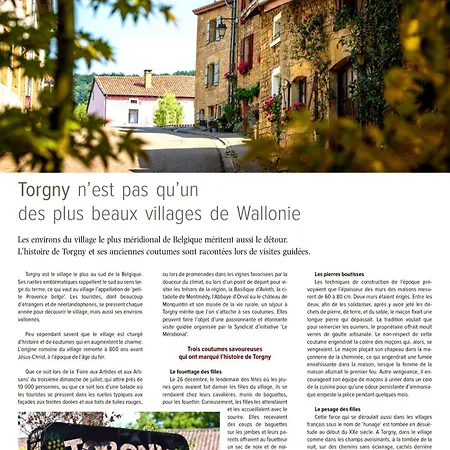 La Petite Maison De Hébergement de vacances Torgny